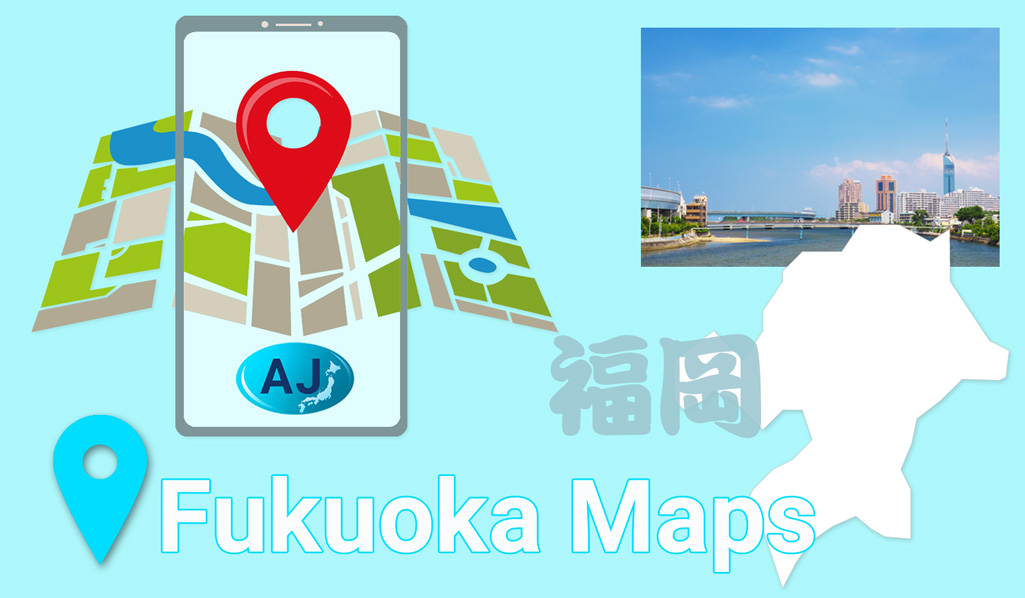 tourist map of fukuoka japan