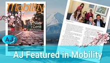 AJ was Featured in Mobility Magazine by Worldwide ERC
