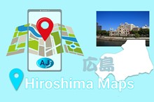English Maps of Hiroshima